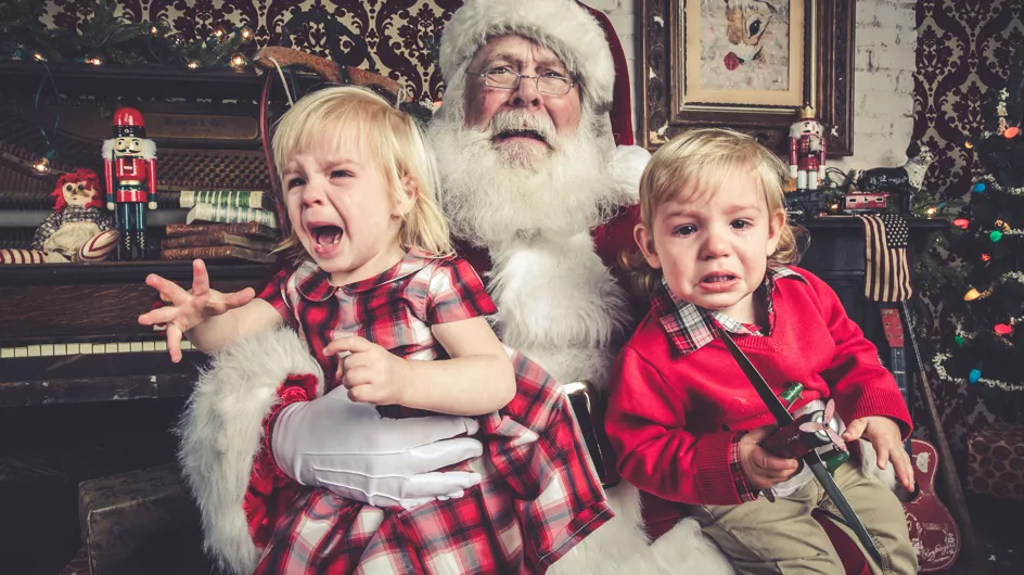 Nostalgie : les (pires) photos avec le père Noël dont ils riront... dans 10 ans