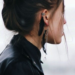 Piercings na orelha