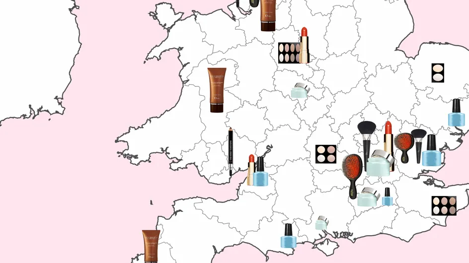 This UK Beauty Map Reveals The Most Popular Makeup Product In Every Region And The Results Are *Surprising*