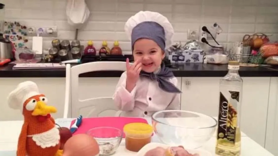 Instagram se rinde ante los encantos de la "chef" más joven del mundo