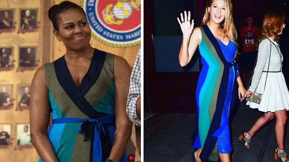 Oui, Michelle Obama s'inspire du style de Blake Lively (Photos)