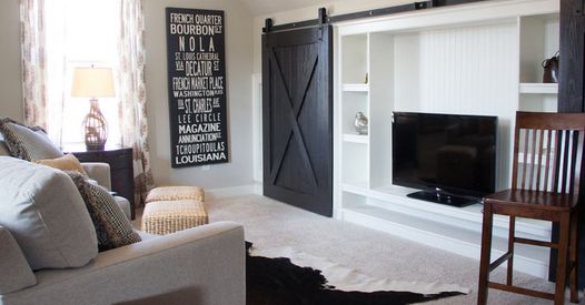 Puertas de granero en decoración