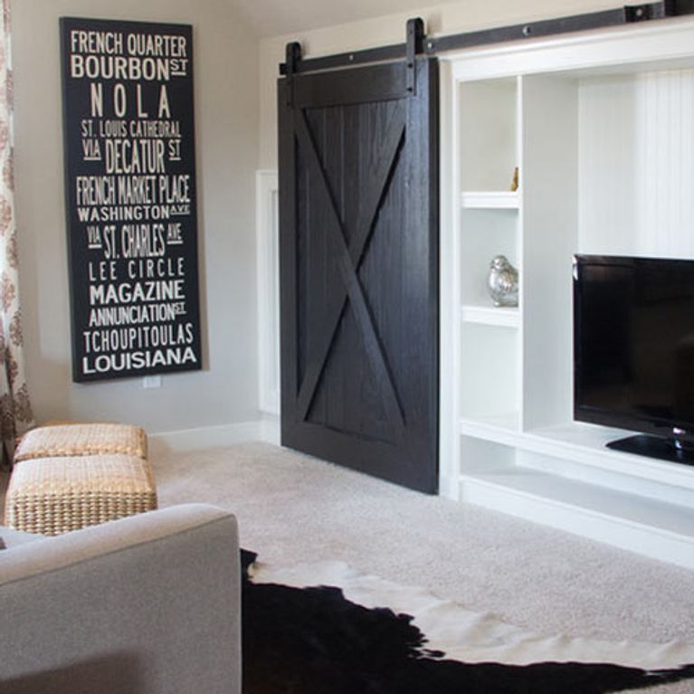 Puertas de granero en decoración