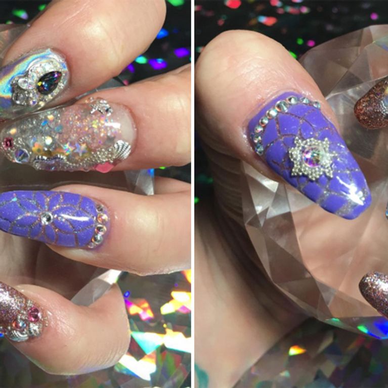 Aquarium Nails Are Here And They're All Your Mermaid Dreams Come True