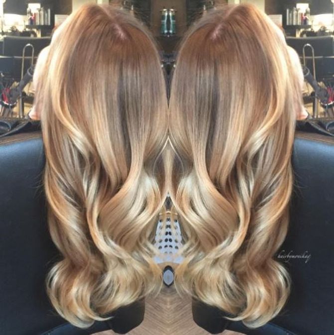 Karamell-Blond