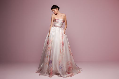 Brautkleider in Aquarell-Optik
