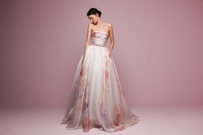 Brautkleider in Aquarell-Optik