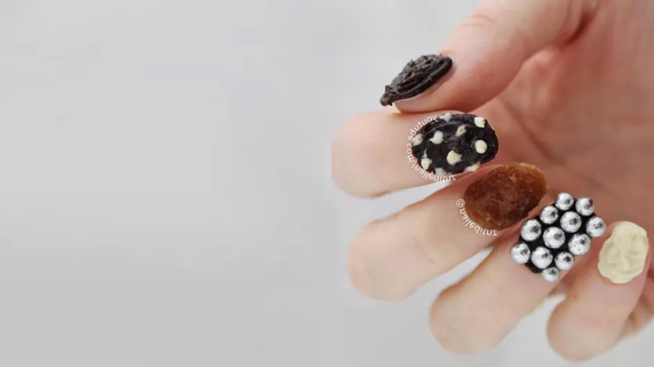 Quoi ? Un nail art au chocolat que l'on peut VRAIMENT manger ? (vidéo)