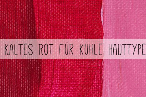Kalte Rotnuancen stehen Frauen mit Porzellanteint