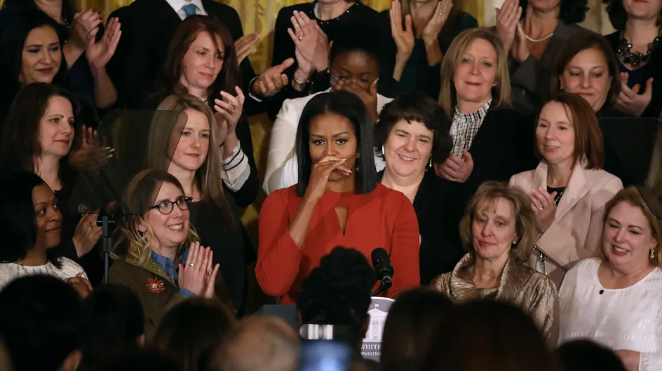 Michelle Obama, très émue, prononce son dernier discours en tant que First Lady (Vidéo)