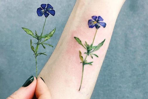 Tatuajes con plantas