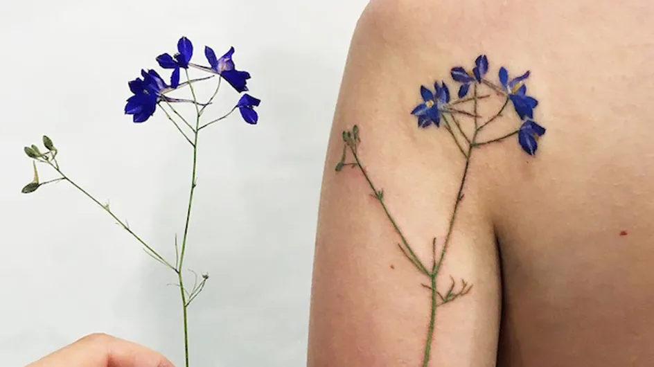 ¿Un jardín botánico en tu piel? Llegan los tatuajes de plantas
