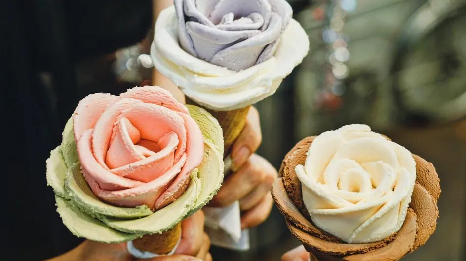 Gelato flower, la tendencia helada que triunfa en Instagram