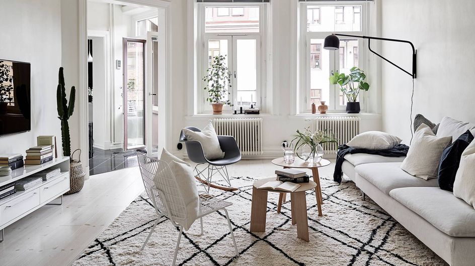 Decoración con alfombras de pelo