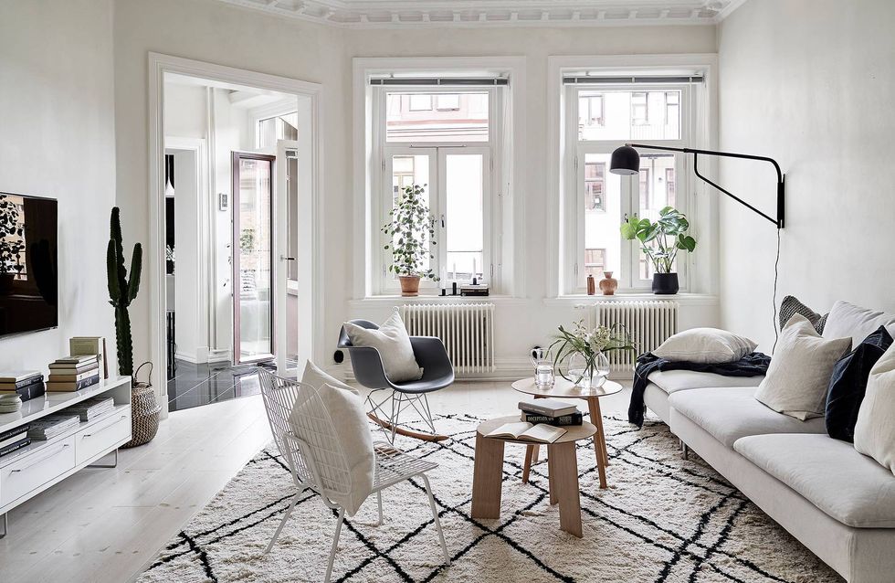 Decoración con alfombras de pelo