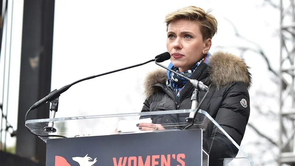 Scarlett Johansson carga contra Trump con un inspirador discurso durante la Women's March