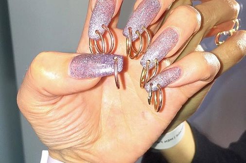 Pierced nails