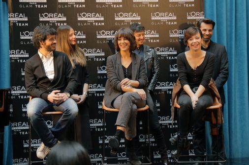 Javier Pereira, Belén Cuesta y Anna Castillo