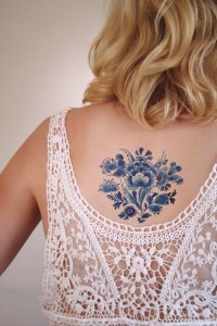 #bluechinatattoo