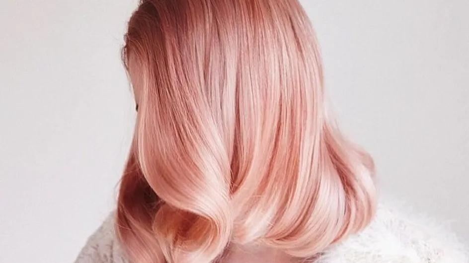 Picture-Proof Rose Gold Is THE Hair Colour Of 2017