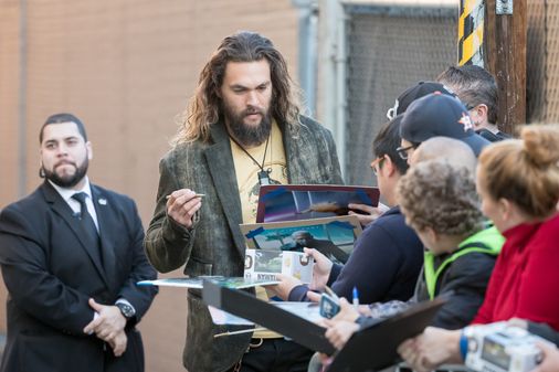 Los guardaespaldas de Jason Momoa