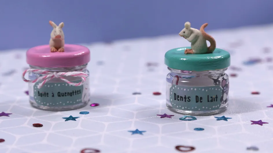 DIY : la jolie petite boîte à dents de lait - Vidéo