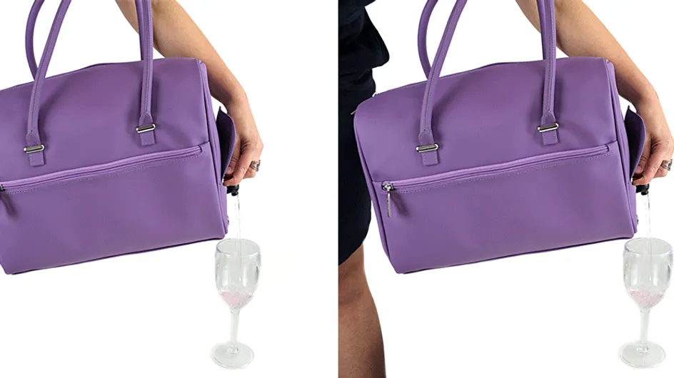 This Wine Handbag Could Be The Most Fashionable Way To Drink Vino Yet