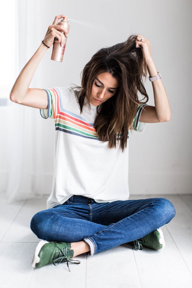 Schnelle Frisuren für ungewaschene Haare