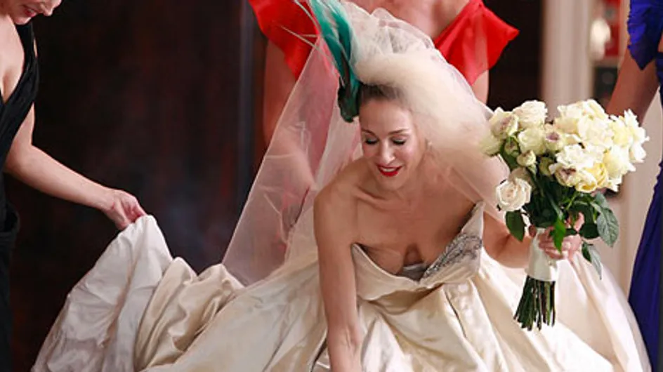 Arrêtez tout : se marier dans l'iconique robe de Carrie Bradshaw est possible (Photos)