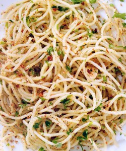 Auch Pasta wird aus Weißmehl hergestellt.