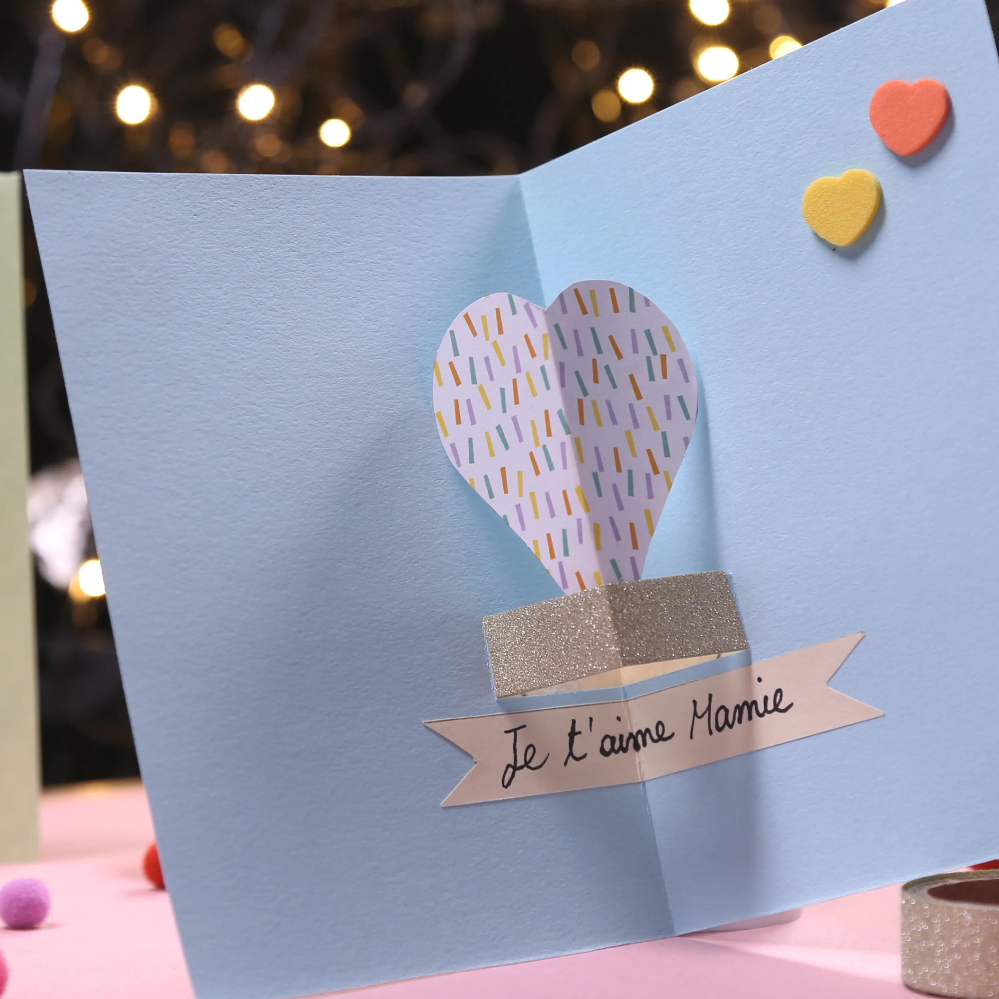 Diy Une Carte Pop Up Pour Mamie Video