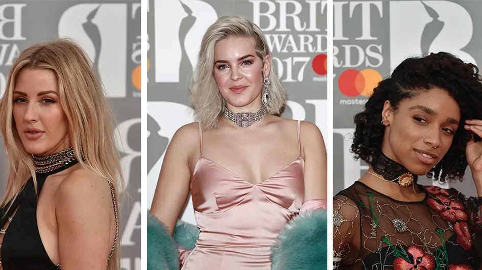Peachy Makeup Ruled The Red Carpet At The Brit Awards 2017