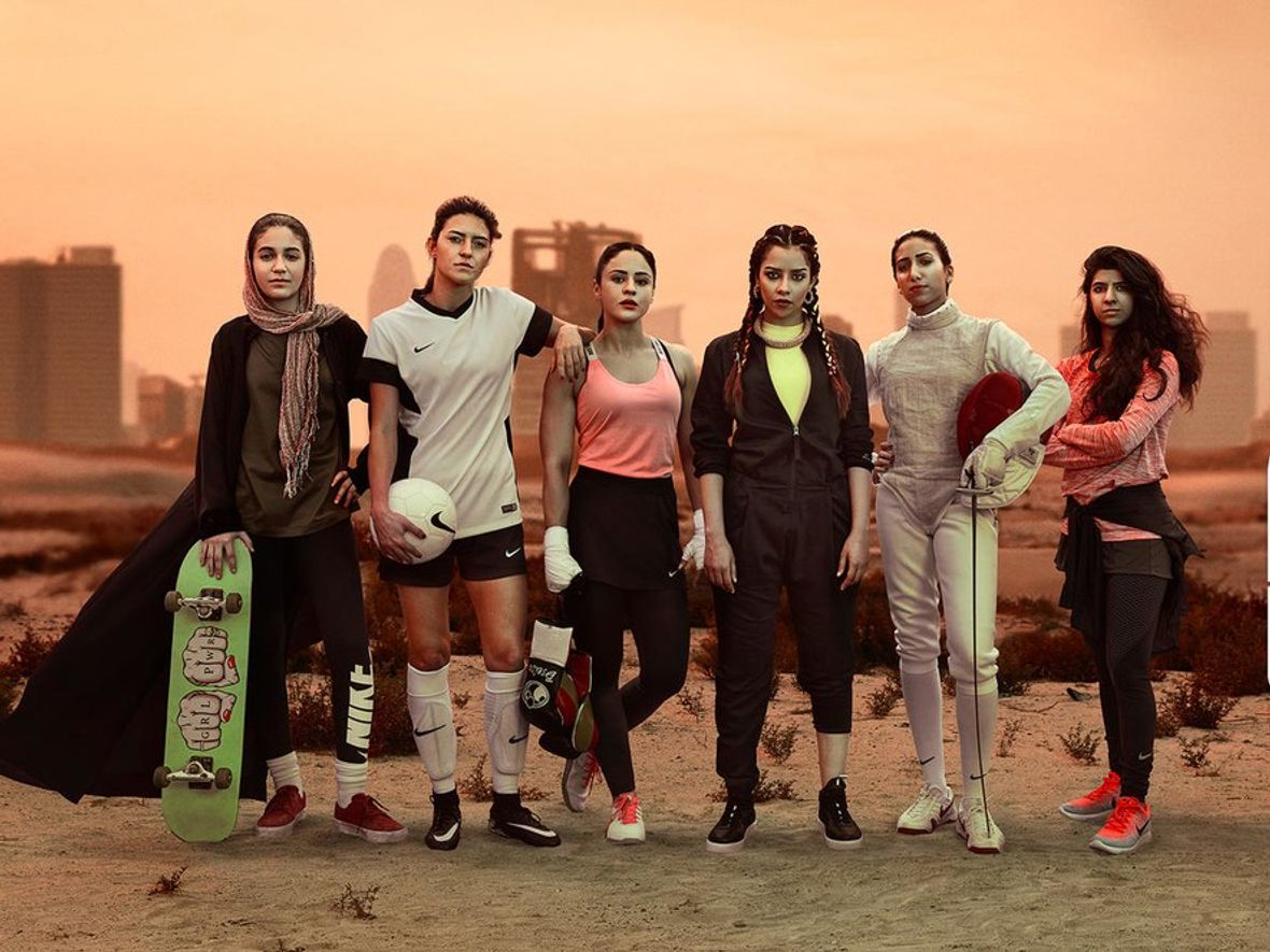 Verrast schakelaar Overblijvend Cette pub Nike encourage les femmes arabes à briser les codes