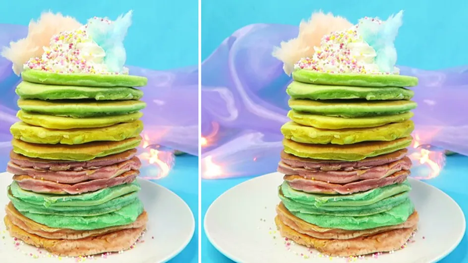 Unicorn Pancakes Are A Thing Now Because Of Course They Are