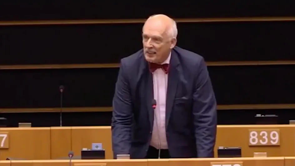 Le député polonais sanctionné par le Parlement européen pour ses propos sexistes