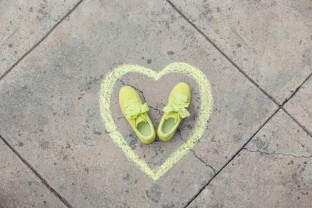 Puma heart outlet jaune