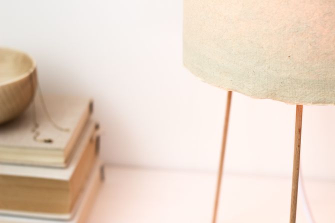 DIY Nachttischlampe