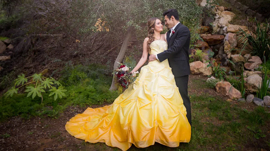 This Beauty & The Beast Wedding Shoot Is What Disney Dreams Are Made Of