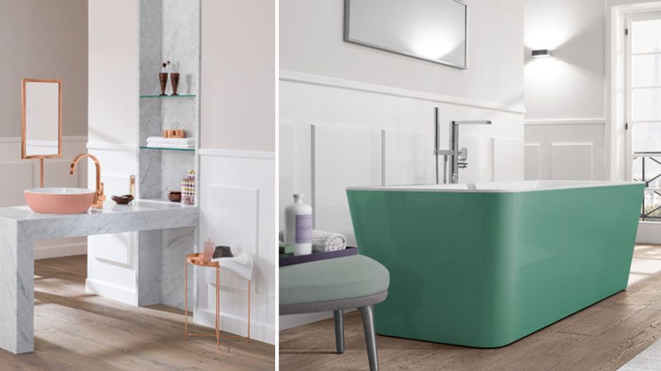 Mut zur Farbe: Bunte Badezimmer sind DER Wohntrend 2017!