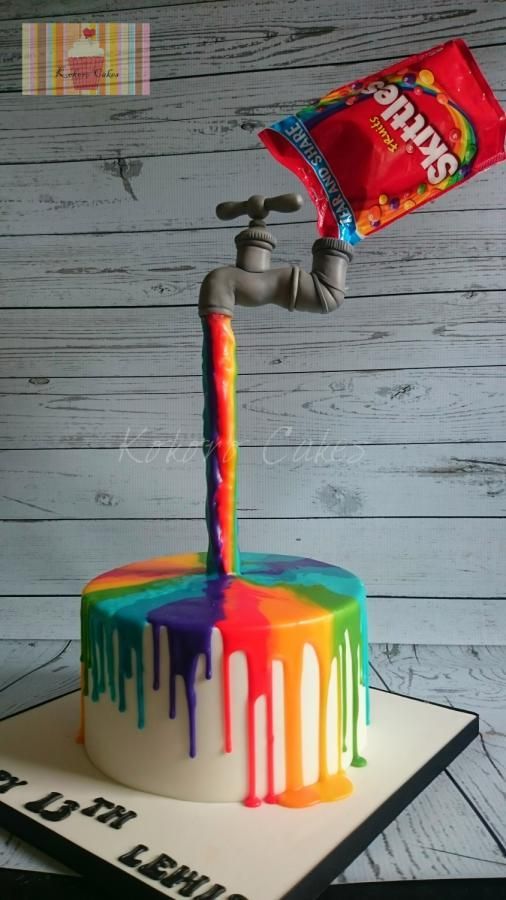 Les Dripping Cakes Ces Gateaux Degoulinants Qui Font Super Envie