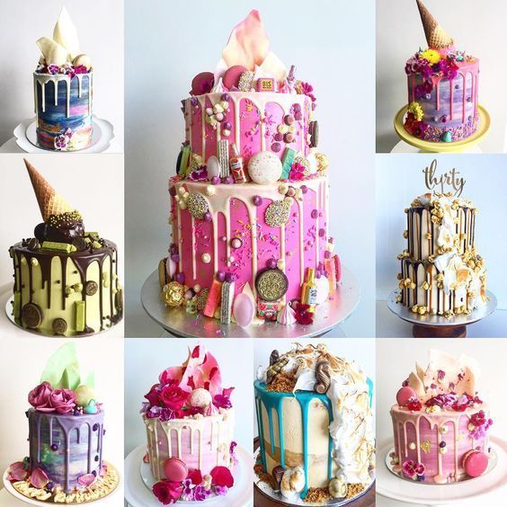 Les Dripping Cakes Ces Gateaux Degoulinants Qui Font Super Envie