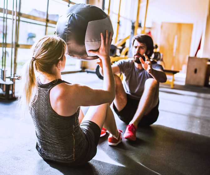 Gemeinsames Fitness-Training macht mehr Spaß als alleine.