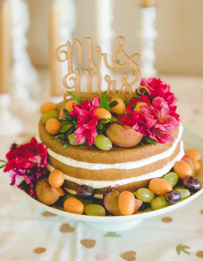 Frangipany - Wedding Cakes : piece montée wedding-cake fleurs comestibles