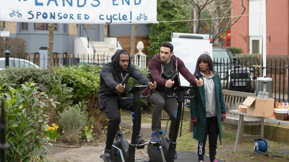 Eastenders 07/04 - It's The Day Of The Sponsored Bike Ride
