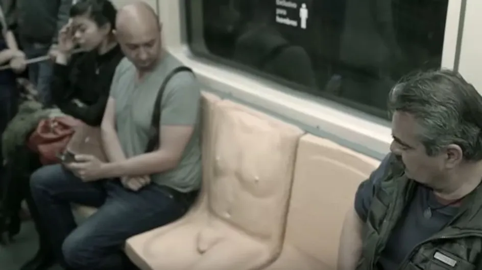 Le métro mexicain et ses sièges à pénis