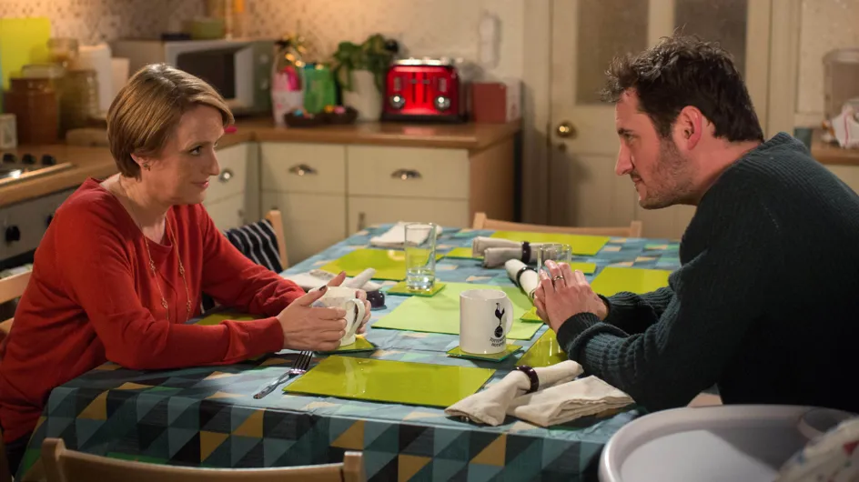 Eastenders 14/04 - Stacey, Martin And Michelle Have Dinner - Can Martin Stay Civil?