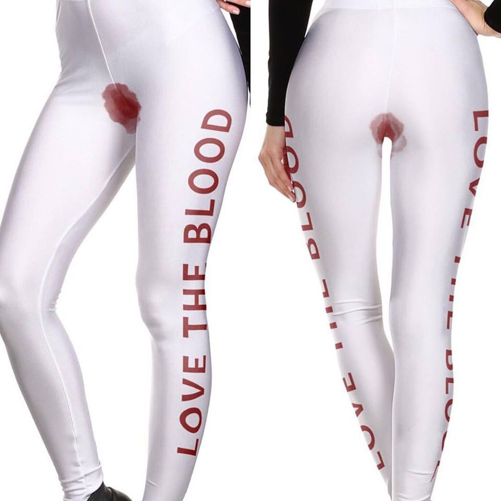 Period Blood Stained Leggings Are Being Sold And There's Just No Need