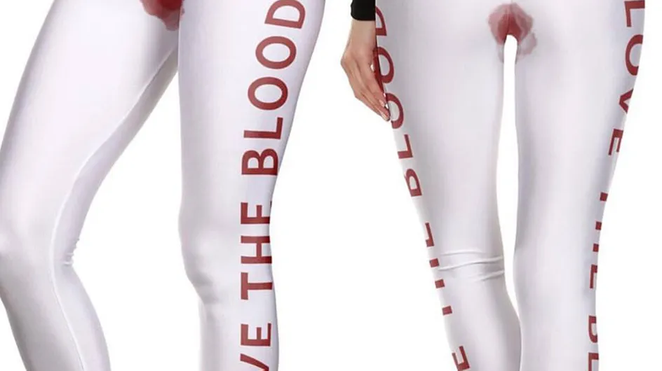 Period Blood-stained Leggings Are Being Sold And There's Just No Need