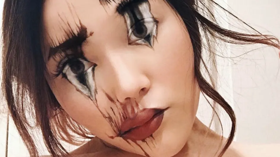 This Woman's Optical Illusion Makeup Is Straight Up Insane