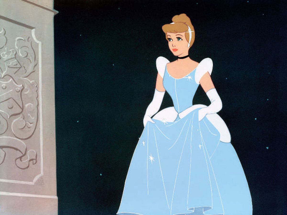 Princesas Disney vestido azul